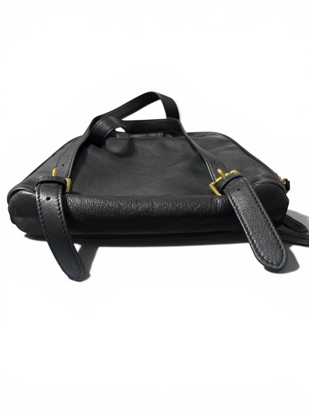 Margot Women's Alicia Leather Small Zip- Around Backpack Purse - Picture 5 of 7